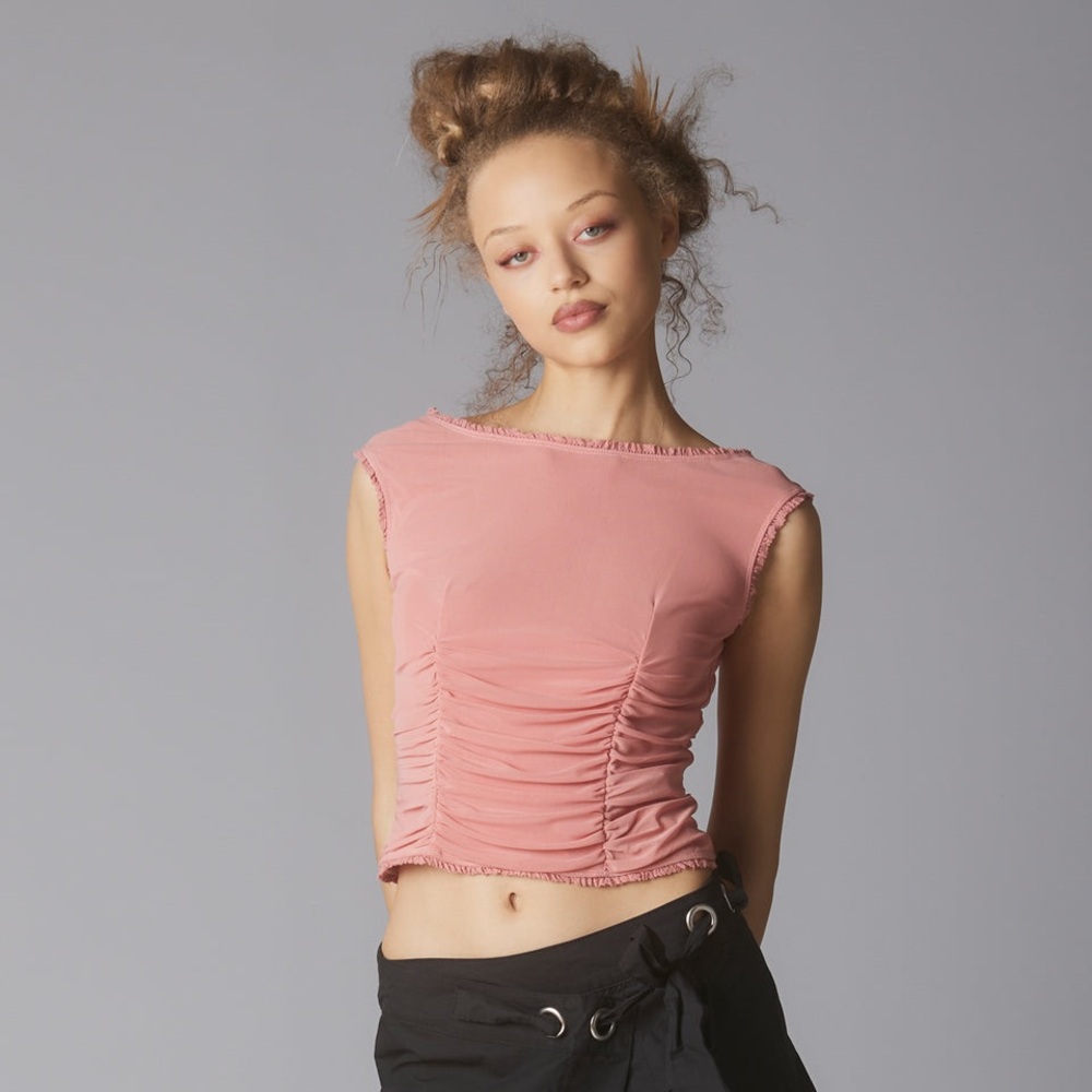 UNIF Aura top - pink size XS - new with tags